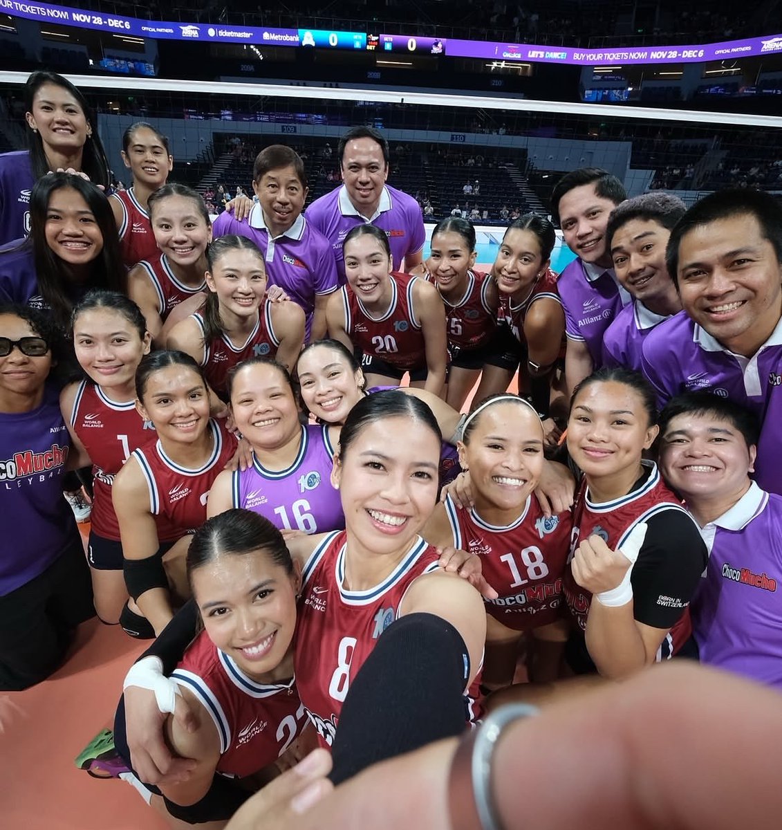 dearvolleyverse's tweet photo. MY UBEGELS🥹💜🍫 

LFG💪🏻
#PVL2026 https://t.co/CiMQBBPCke