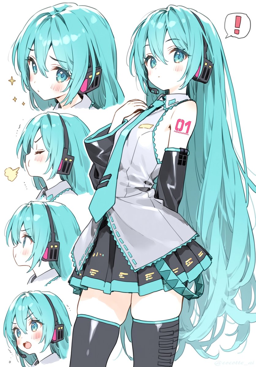 cocotte_ai's tweet photo. #初音ミク　髪をおろしたミクさん https://t.co/hVngc1Rh4U