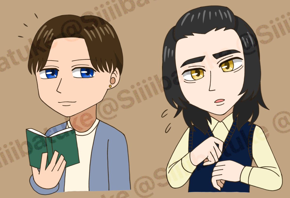 Siiiibatuke's tweet photo. #しばづけ宅のぎかんしゃ達
#擬人化きかんしゃ
#tttehumanized
ティモシ〜くんとサニ〜くん🦕☀️
秋のおデート的な💗🫶🏻
ティモサニはいいゾ。 https://t.co/SNP3e2FLSZ