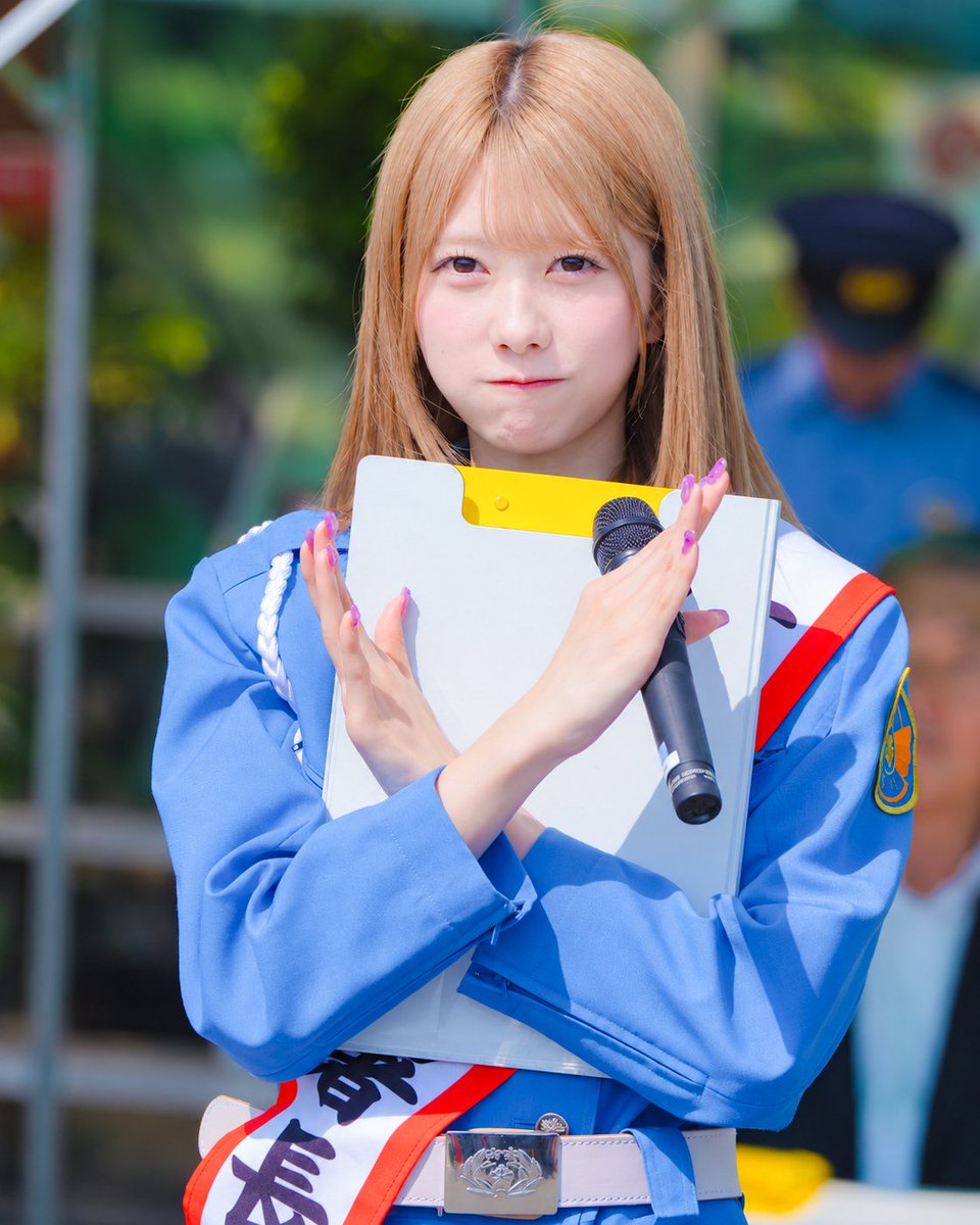 lingo_0905's tweet photo. 261009 松田警察署 1日警察署長
バツです！
#千葉恵里 
#AKB48 https://t.co/1Qdt580Vj3
