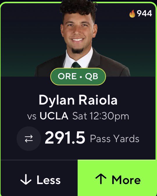SSLPicks's tweet photo. POTD
POTD RECORD 9-7
#Gambling𝕏 #CFB https://t.co/QjKvrPpehU