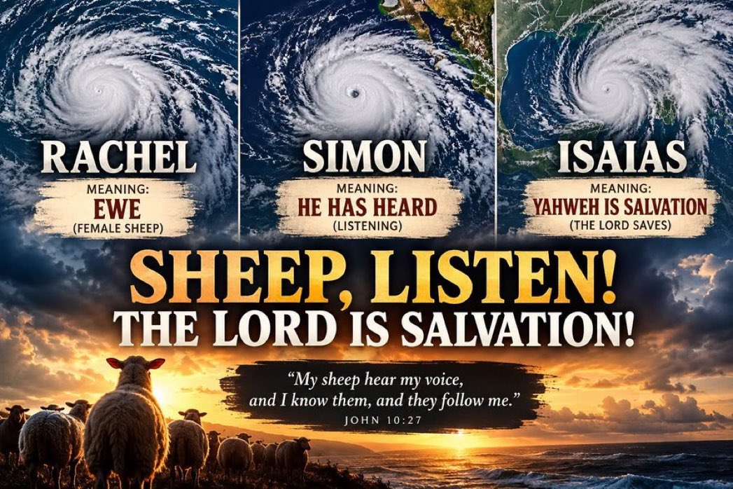 pstroybrewer's tweet photo. When the names of 3 storms make a sentence… https://t.co/dyyAZH6dME