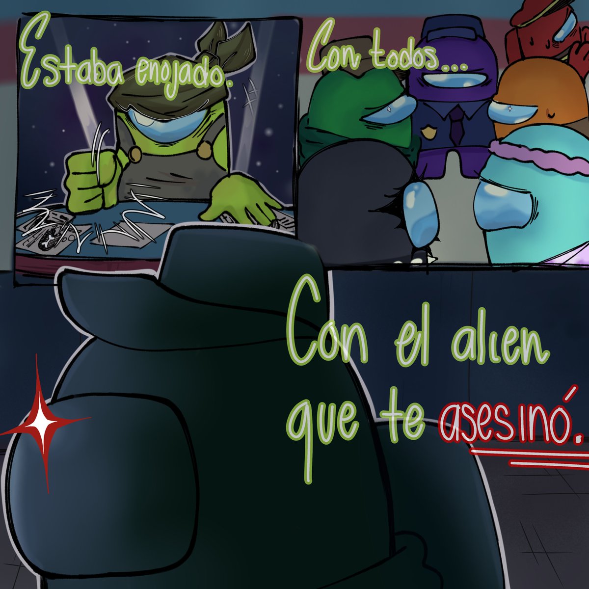_mint_https's tweet photo. blime comic pt.2 💙💚

ESP/ENG
#amongus #amongusfandom #blime #amongusfanart #limaxblue https://t.co/rYbSOc0j8F