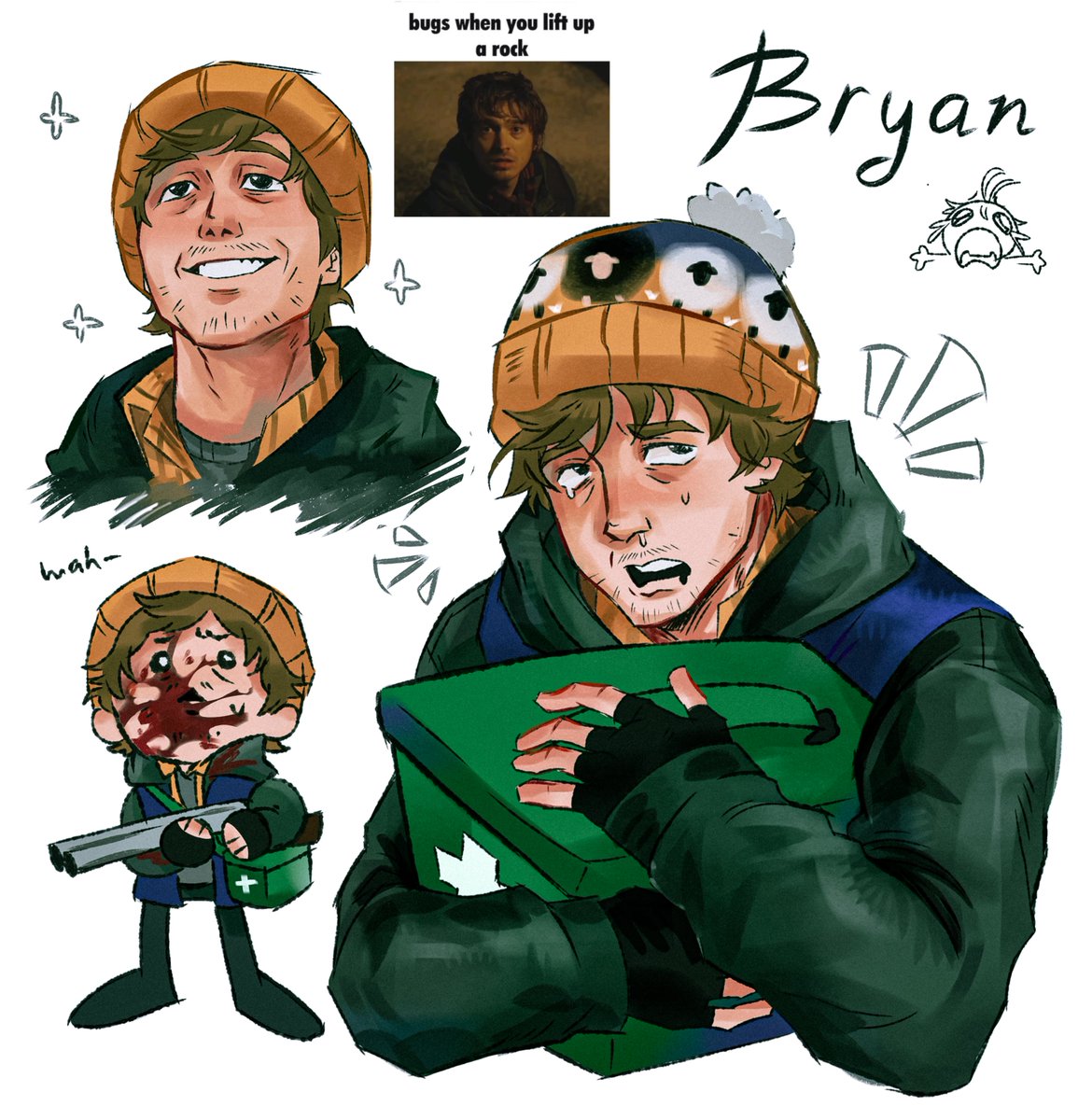 Snipuu_2099XD's tweet photo. Does he know.. #ResidentEvil https://t.co/9PTh0XoP9Q