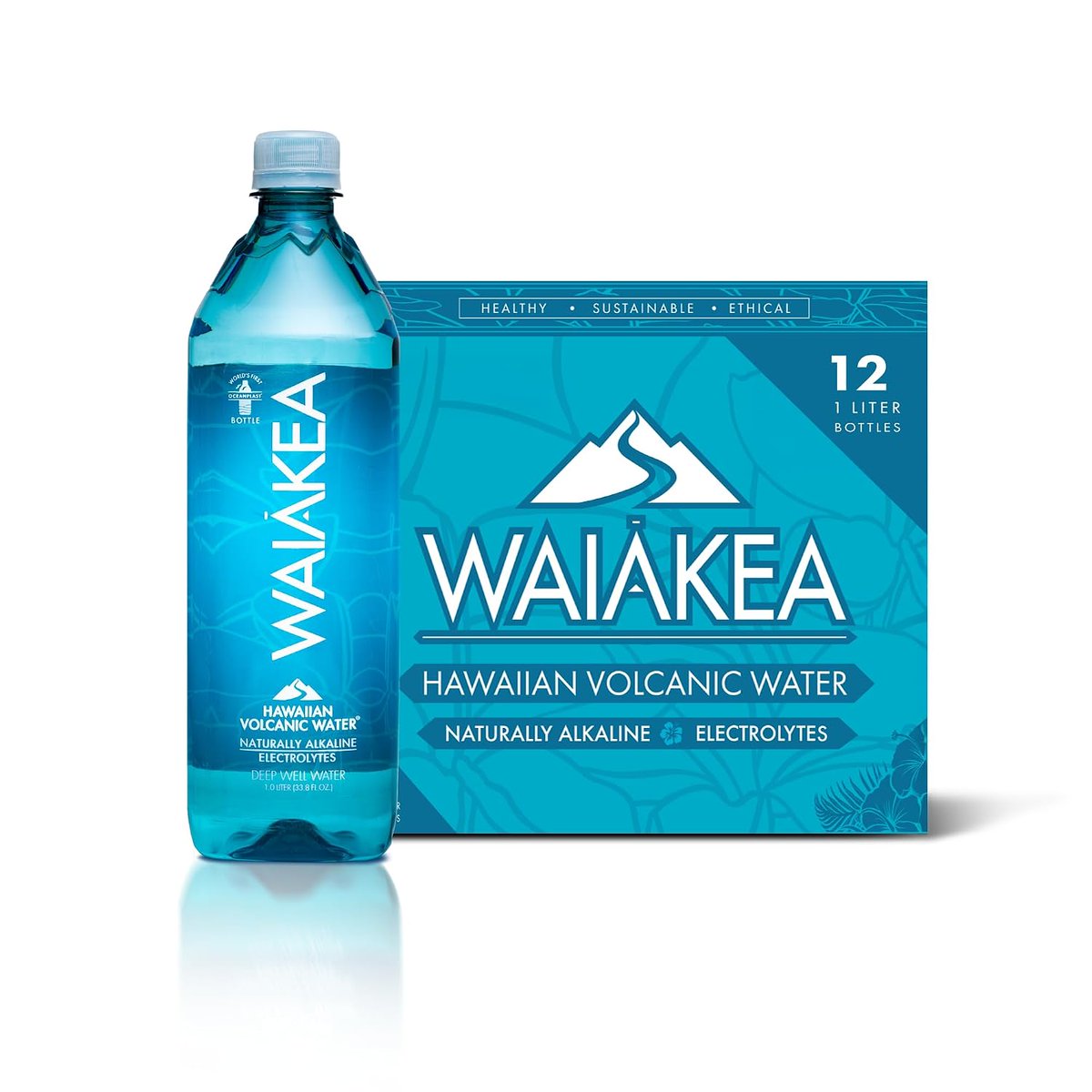 FatKidDeals's tweet photo. 12x 1 Liter Waiakea Hawaiian Volcanic Water Bottles, as low as $16 with coupon, retail $36!

Purchase comes with FREE 90 Days of Amazon Music Streaming ($36 value)