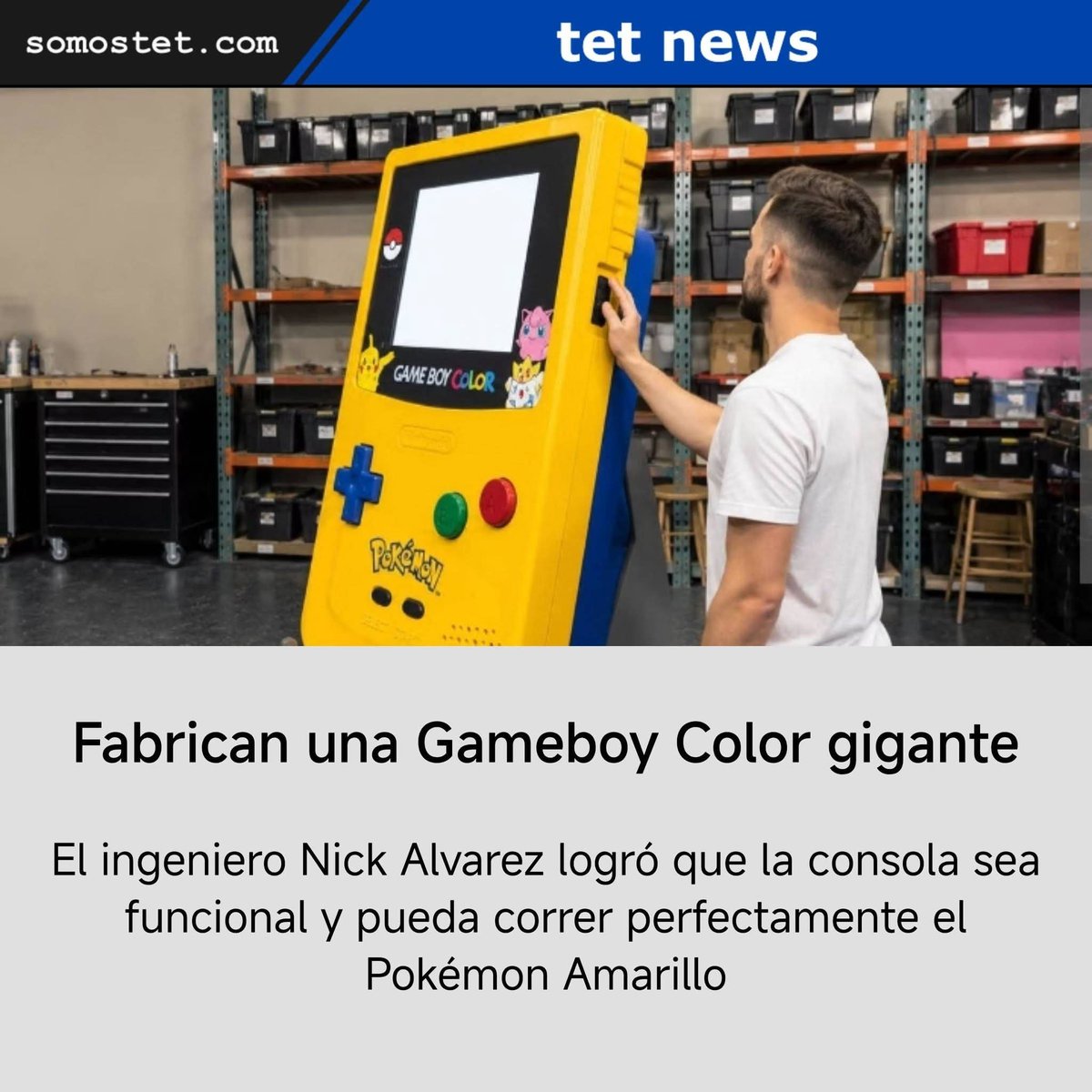 somostet's tweet photo. #tetnews #gameboy #pokemon #nintendo #Videojuegos https://t.co/uKbfCVDUEi