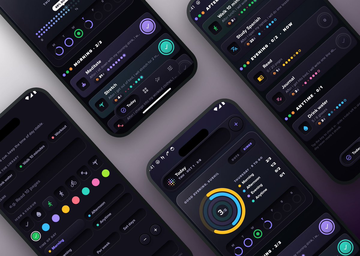 leadnotifi's tweet photo. Struggling to stay consistent with your daily habits? , Habit Tracker helps you build routines, track daily goals, and stay on top of your progress. Try it and tell me which habit you're working on! https://t.co/ajsvOHkyOn
#Android #HabitTracker #Productivity #SelfImprovement https://t.co/cP20r6LOqX