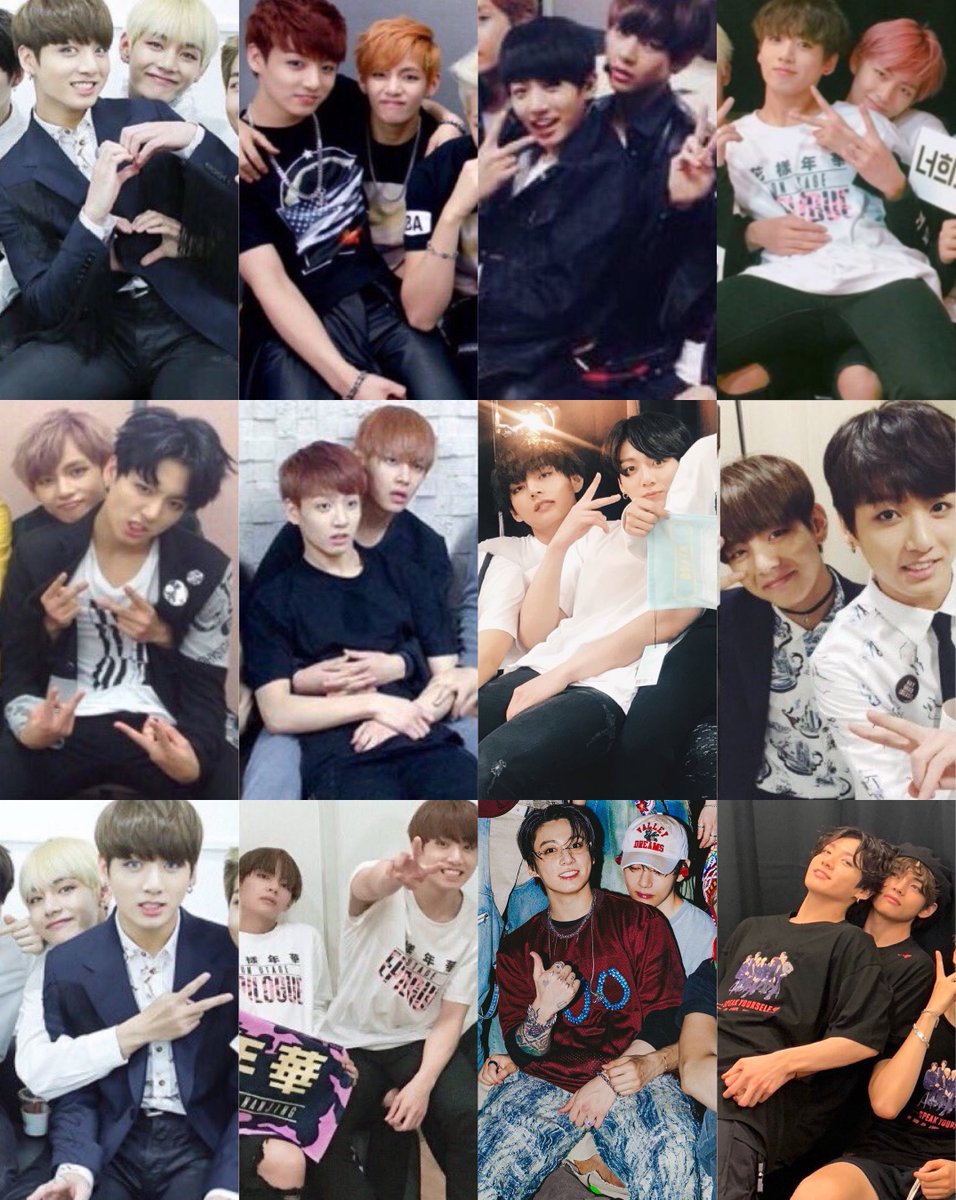 kthjjg's tweet photo. JUNGKOOK SITTING ON TAEHYUNG’S LAP IN GROUP PICS OVER  THE YEARS .ᐟ https://t.co/NMhlrCVzeS