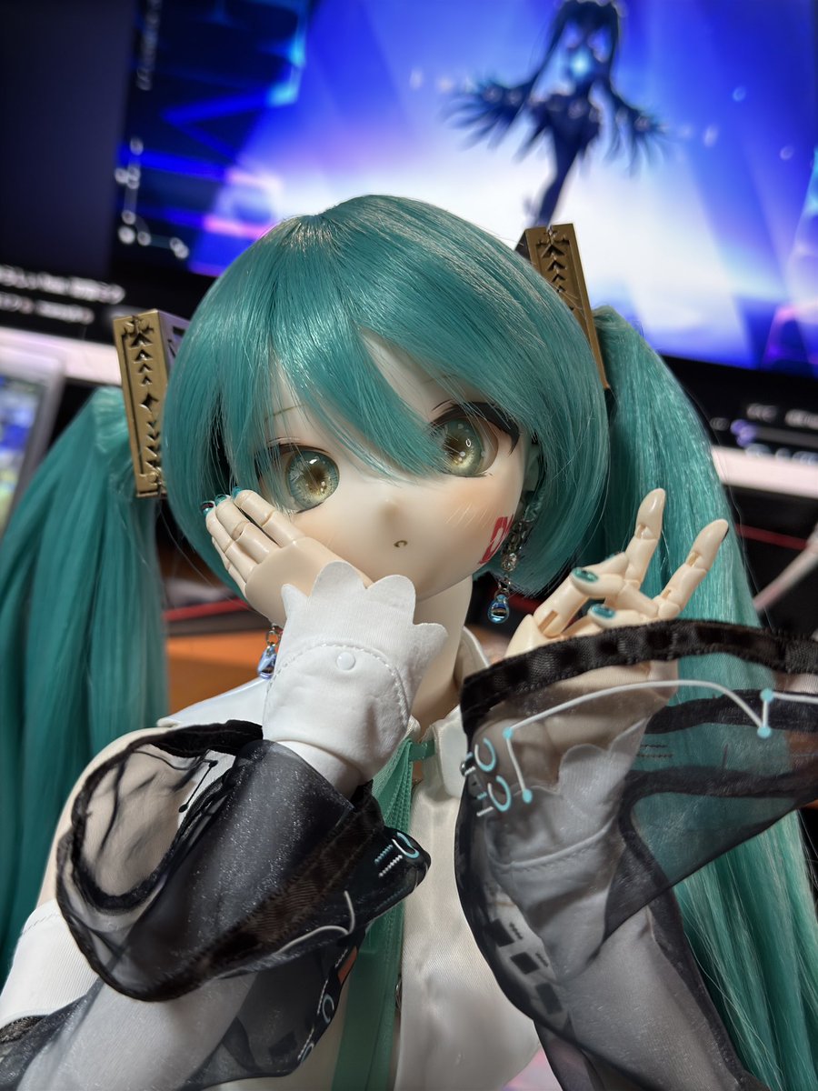BIG_ARIA_STAR's tweet photo. 今日はミクちゃんとシンフォニー夜公演！ https://t.co/9TmXFuy1nm