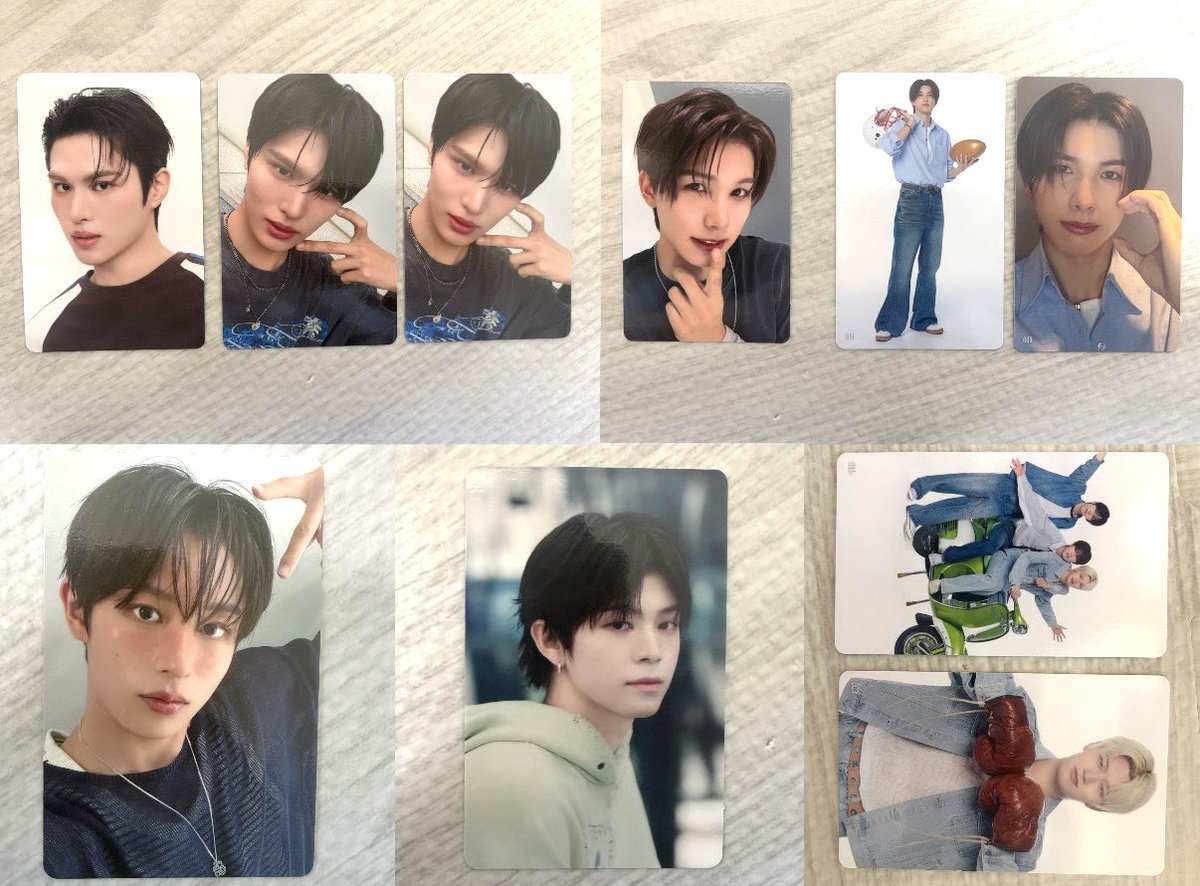 issa_72yu's tweet photo. KO1KEYZ  CD 初回限定盤 トレカ 封入特典交換

【譲】
画像のもの✩⡱ (阿部、後藤、照井、飯塚、杉山、小野)

過去トレカ、ガチャございます🙇🏻‍♀️✦.*

【求】 柳谷伊冴   同種異種検討します🙇🏻‍♀️
過去トレカなど合わせて1:2でのお取引可能です

郵送希望です୨୧ 
まとめての方優先となります(>_<) https://t.co/X4jaeEVKT9