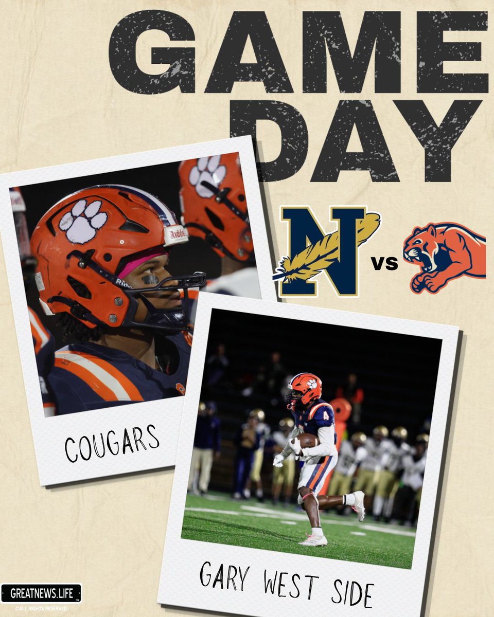 NWIndianaLife's tweet photo. Friday night football, Cougar style! 🐾🏈 Gary West Side hit the field against Bishop Noll for another night of football action! See the moments we captured! 📸👇
https://t.co/wGfT2Tq4mh
@wscougarsfb https://t.co/4Uv7TNHeON