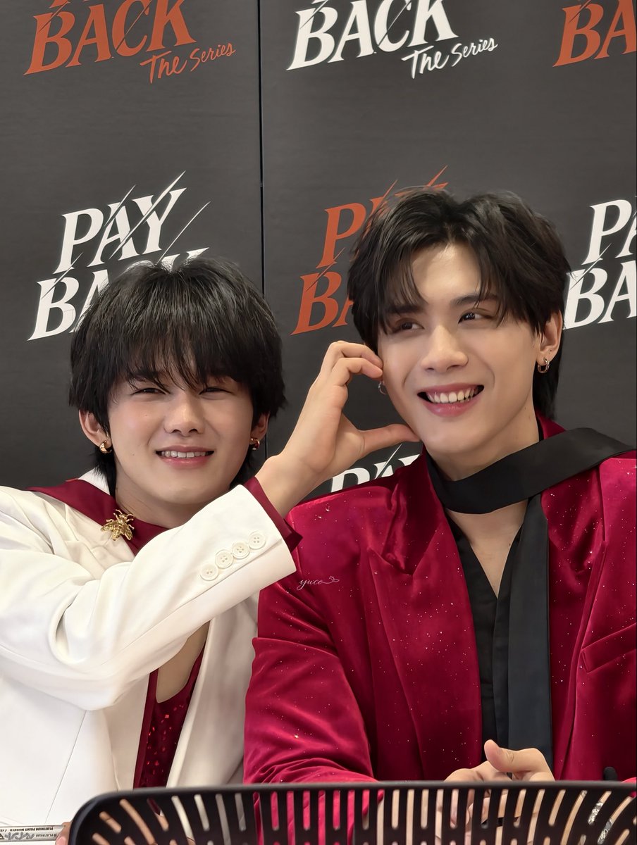 yuco_tay's tweet photo. 😇🫶

可愛いがすぎる😇😇😇

#PAYBACKTheSeries
#PAYBACKFanMeetinginJAPAN https://t.co/ERC63w8Mqn