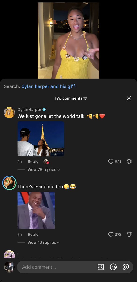 BronGotGame's tweet photo. Looks like Dylan Harper decided to stay wit his girl 💀💀 https://t.co/BVmVZnKWyW