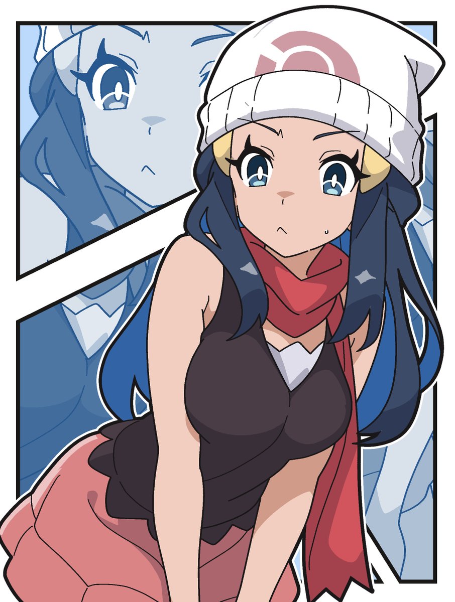 riman13682518's tweet photo. 「、、、見た？」
#Pokémon　#Dawn https://t.co/Vs37AWh4kI