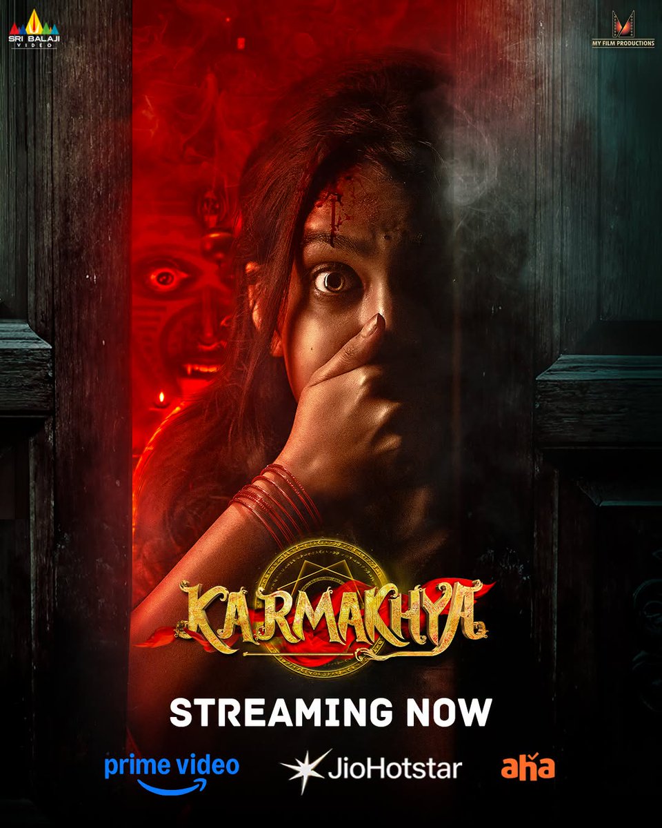 sribalajivideos's tweet photo. Prime Video Link 🔗 https://t.co/nvcSvMvqkE
Jio Hotstar Link 🔗 https://t.co/g8QU6rEJDw
Aha Video Link 🔗 https://t.co/HehAbbIRwN
#Karmakhya Full Movie Streaming Now on #PrimeVideo, #JioHotstar & #AhaVideo 🎬🔱
#KarmakhyaFullMovie #KarmakhyaOnPrime #Samaira #Samuthirakani #KarmakhyaOnJioHotstar #Abhirami #OTTRelease #AdhireAbhi #KarmakhyaOnAha #Anand #SharanyaPradeep #KarmakhyaMovie #Madhunandan #Vaishnav #Dhanraj #MyFilmProductions #SuspenseThrillers #VaddepallySriVaninath #AbhinayaKrishna #NewOTTReleases #SriBalajiVideo
