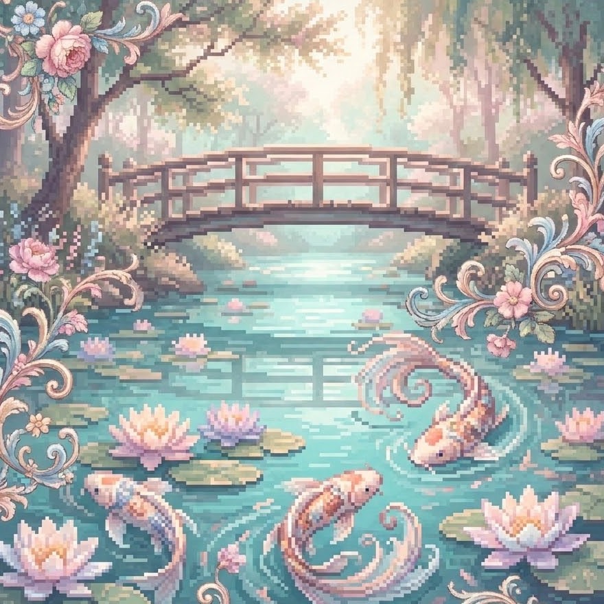 jpw_666's tweet photo. Crystal clear spring water, blooming water lilies, and colorful koi fish. It truly looks like a real-life Monet painting! 🪷🖼️
#MonetsPond #Gifu #WaterLilies #KoiFish #EncausticArt #Romanticism #JapanTravel #JapanTrip https://t.co/MLLTQLrftc