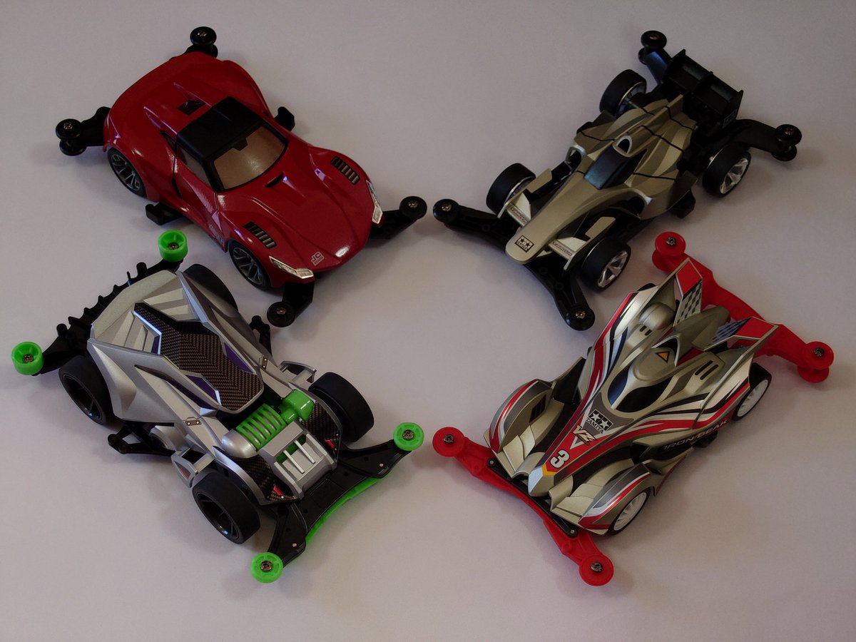 Elderlyracer's tweet photo. #ミニ四駆
#mini4wd

JC2026コンデレリバリー部門
これにて完走。

タイヤホイールシャーシ等キットのまま
それらの成型色を生かす方向で製作。
自分なりに充分楽しめた企画でした。
来期もあるといいな。 https://t.co/BY7vYbhaNb