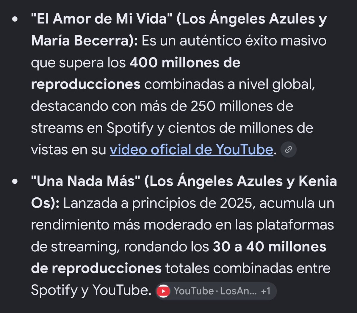 orionruizz's tweet photo. @elbebededanna Y aún así maria llegó casi al medio BILLÓN de reproducciónes, CUANDO NINI FLOP NO LLEGA NI A LOS 50 💋 https://t.co/Jd0tFNDVja