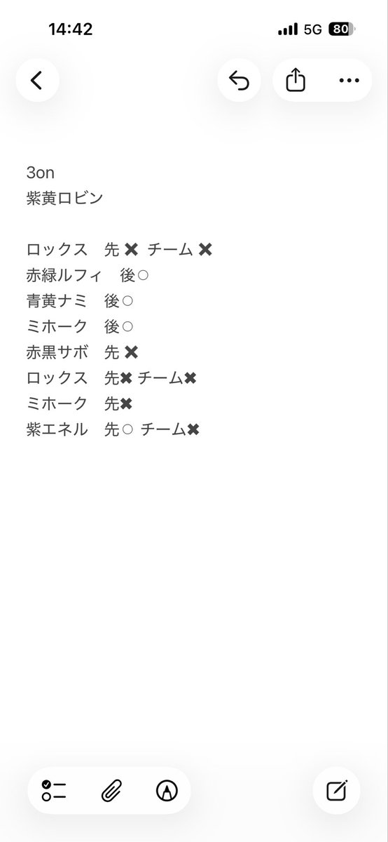 sei_one_p's tweet photo. 公式3on

個人4ー4
チーム5ー3
完走出来ず https://t.co/0Px96xbe7J