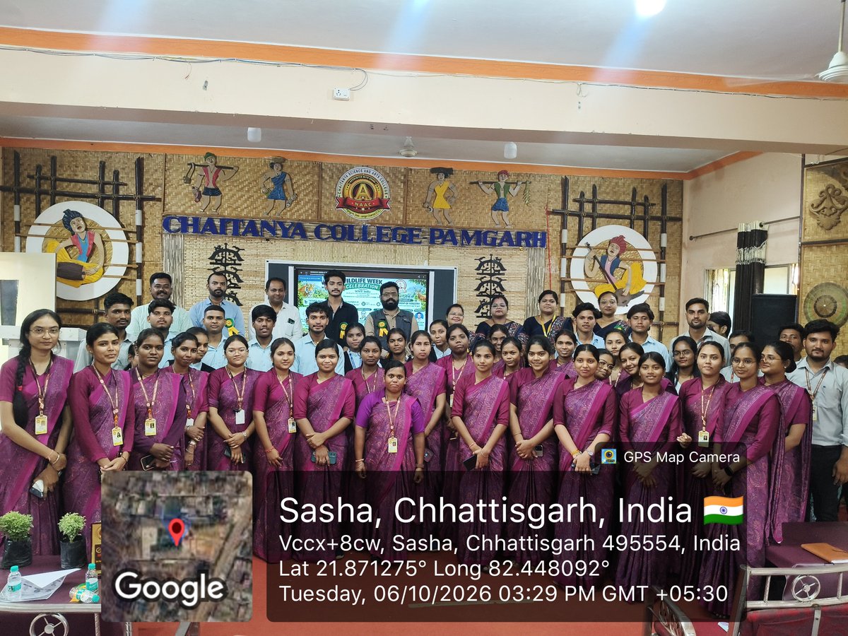 CHAITANYABED2's tweet photo. WWF Week at Chaitanya College, Pamgarh
An enriching programme promoting environmental awareness, biodiversity conservation &amp; sustainable living, featuring experts from WWF and eminent academicians.
#WWFWeek #Environment #Biodiversity #Sustainability #ChaitanyaCollege #Pamgarh https://t.co/mHoDhOQday
