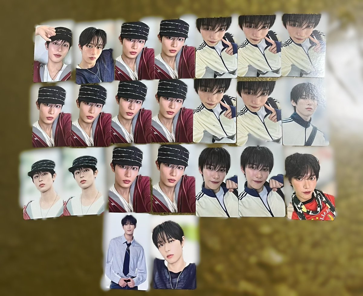 ykixru's tweet photo. KO1KEYZ 封入 特典 トレカ 交換 通常盤 初回A 初回B

【譲】画像のもの
【求】シヨントレカ何でも(セルカはセルカ同士、過去のものも含め同異種全て検討可)

郵送でのお取引希望、纏めての方優先
比率違い、異種交換◎
お気軽にお声掛けください。

 #KO1KEYZ交換  #KO1KEYZ譲  #KO1KEYZ求 https://t.co/7VcIKLJ4Ll