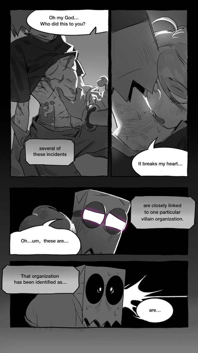 WedFsa_JIZHI's tweet photo. I‘m not good at English, so I used machine translation. This is the English version, I hope you like it!
#Villainos #villainous #paperheart #paperhat #Drflug #missheed #Blackhat https://t.co/7cpnktDNXc
