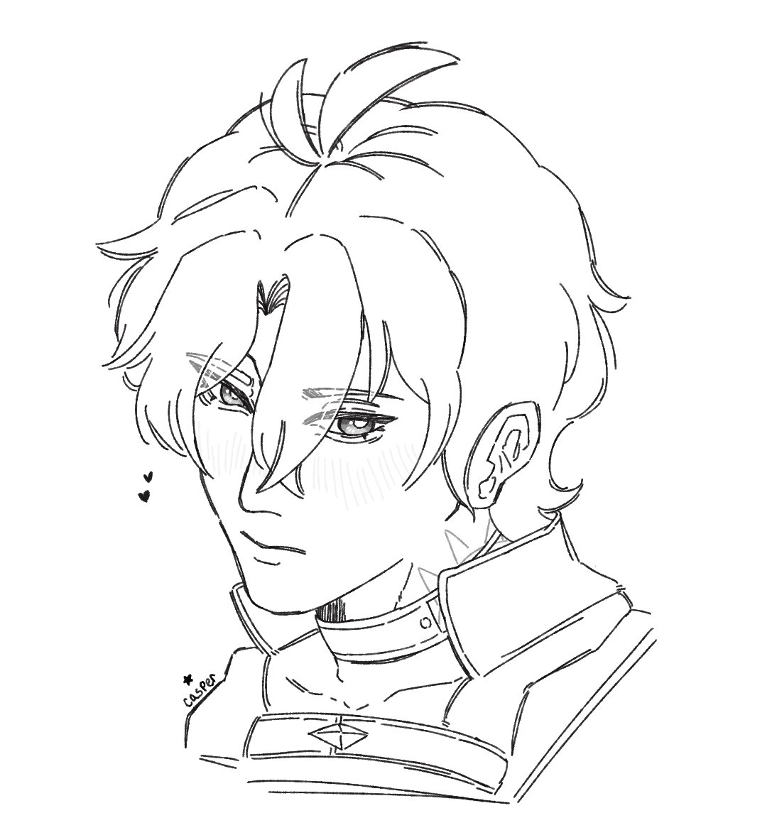 ffraxus's tweet photo. repost of some old phainon art,, i miss drawing him https://t.co/9dnS4Fr8Or