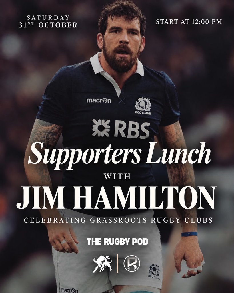 HamiltonBulls's tweet photo. Jim Hamilton Lunch Q&amp;A Saturday 31st October #Pitchero
https://t.co/sk2jLhRiiu https://t.co/D36gUgTdzI