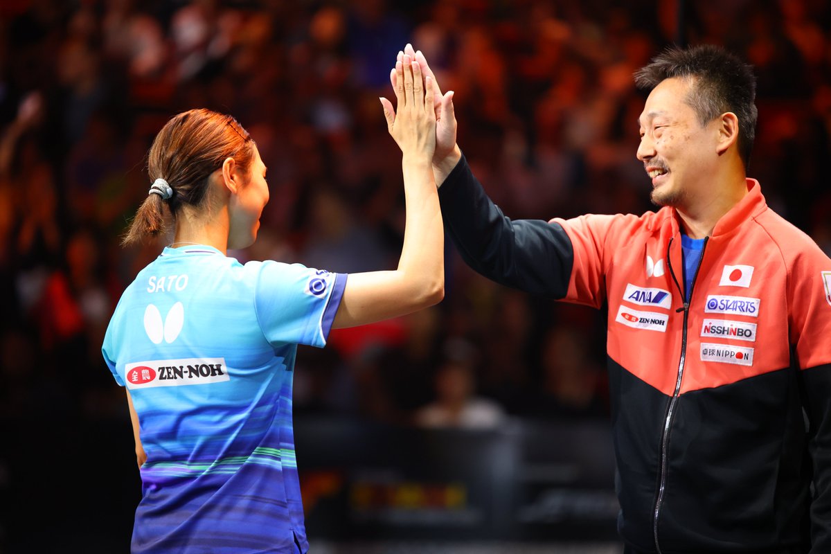 Rallys_pingpong's tweet photo. 🏓#チャイナスマッシュ2026 🏓
🔥女子シングルス準決勝🔥

〇佐藤瞳 4-1 陳幸同
2-11 / 11-8 / 11-7 / 11-9 / 11-8

佐藤選手、日本人初のグランドスマッシュ女子シングルス決勝進出！！ https://t.co/mQj7BmgGKE