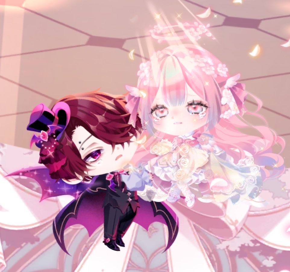 pekoe__ym's tweet photo. 天使と悪魔𓂃 𓈒𓏸◌

惹かれあってはいけない運命の2人って感じでとても好き... https://t.co/ImKLnxGvjI