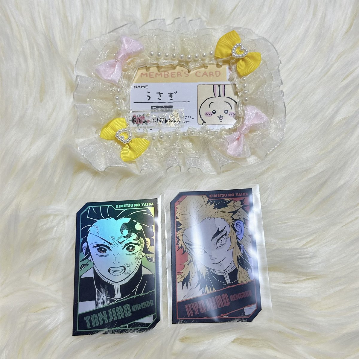 kina_chiikawa's tweet photo. 【交換】鬼滅の刃　キャラクターズホロカードコレクション

譲￤竈門炭治郎、煉獄杏寿郎

求￤不死川実弥

郵送での交換になります📮
検索からも気楽にお声がけください🙇‍♀️ https://t.co/MAU0OH2Evv