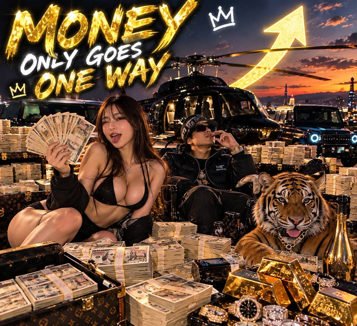 BoldCrabjray's tweet photo. Money comes in. 💸
Money stays. 💰
Money multiplies. 📈
No going broke. No going backwards.
ONLY UP FROM HERE. 👑🚀
#MoneyMindset #Wealth #Success #MillionaireLifestyle https://t.co/Fa5n3cBEH9