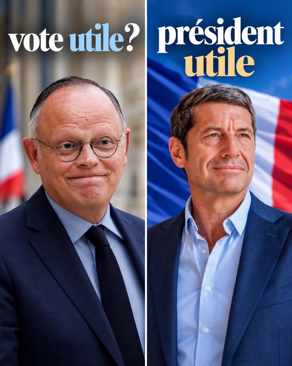 ftapiro's tweet photo. Les Français doivent choisir entre un vote pseudo utile et un président utile. 
Et vous, vous préférez quoi? 
Vivement @davidlisnard https://t.co/SyAFl74I9d