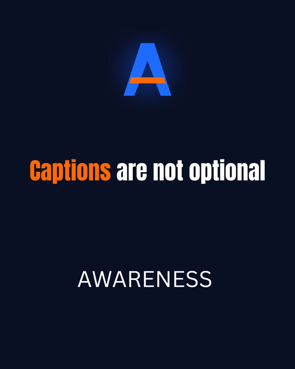 awarenessclips's tweet photo. Many people watch short videos with the sound off. Clear captions keep them watching. Keep them short, high contrast and timed to the voice. #clipper https://t.co/zlc2Cs8Fez