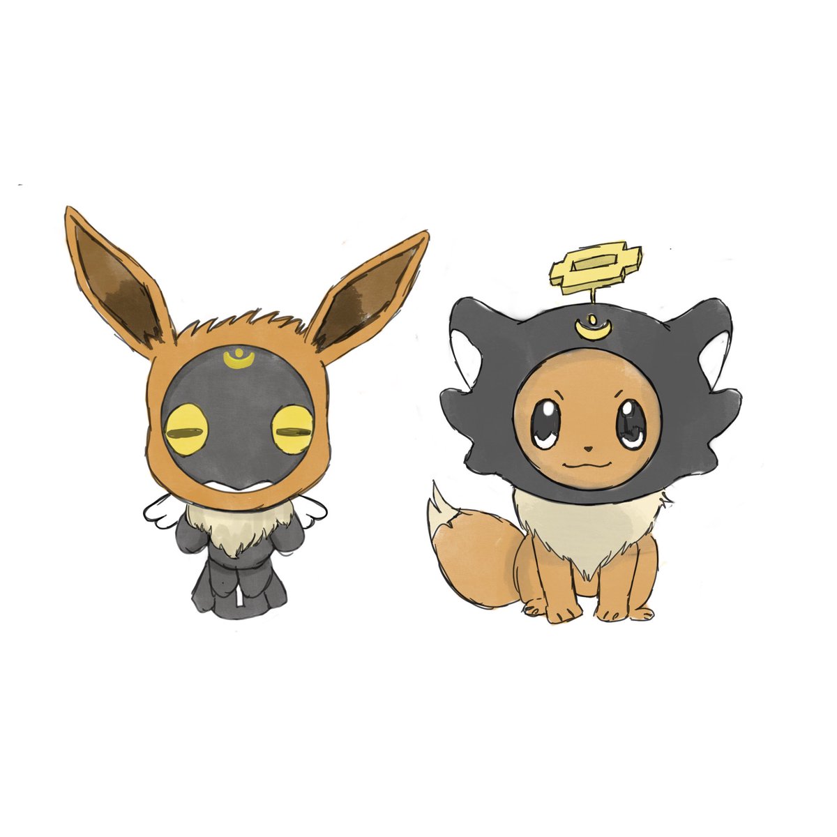 ontuesdaes's tweet photo. eevee holon frenz https://t.co/AidgNW45GB