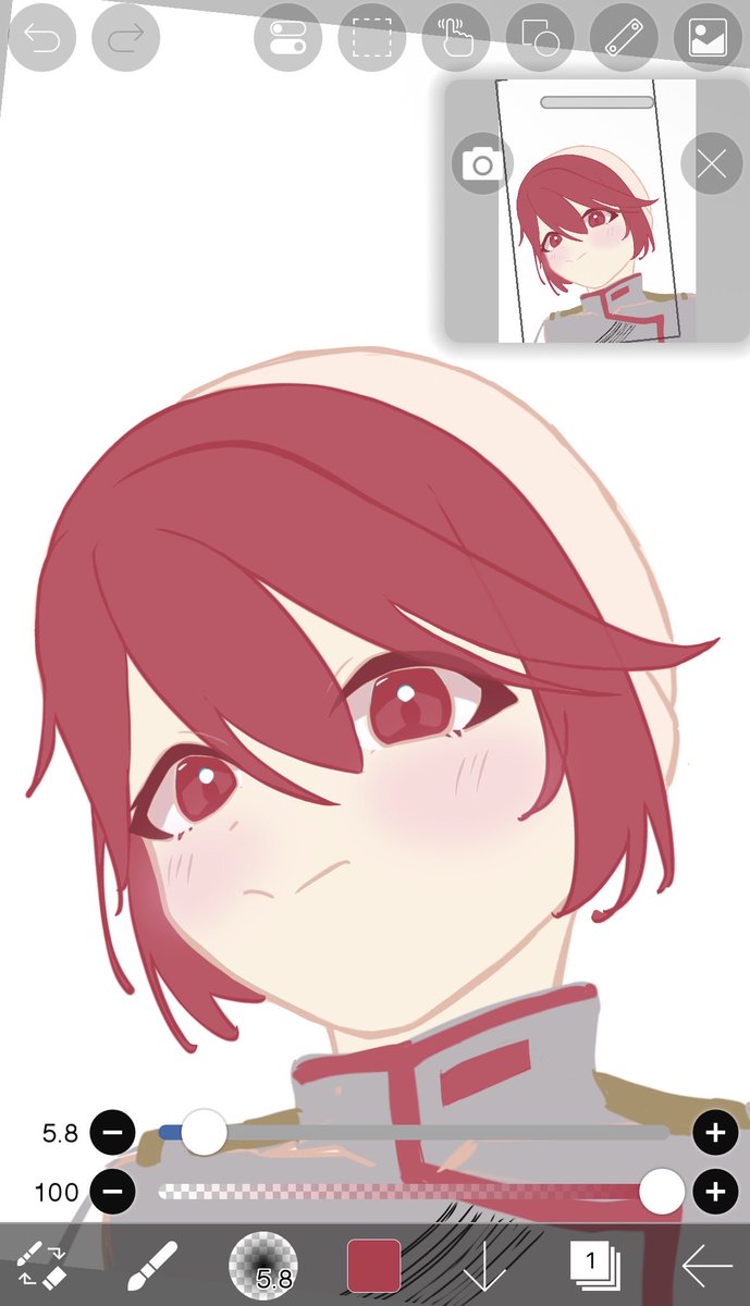 _natsuki_1009's tweet photo. 今日テトの日らしい
今描いてるけど間に合わなそうなのでwip

ミクとおんなじような構図になってしまった……
できたら明日あげます！ https://t.co/O70C86xdGh