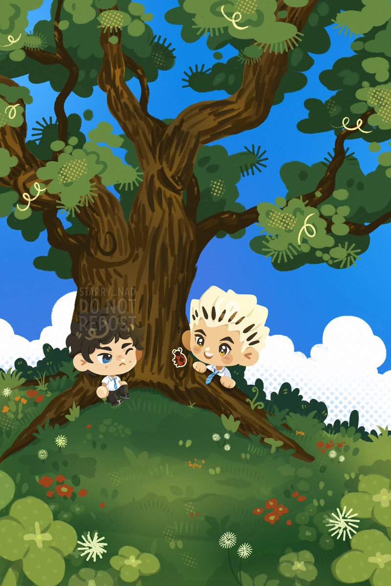 starry_nad's tweet photo. bokuaka’s tiny adventures 🍀🐞⭐️ https://t.co/Z5W1VjaO0b