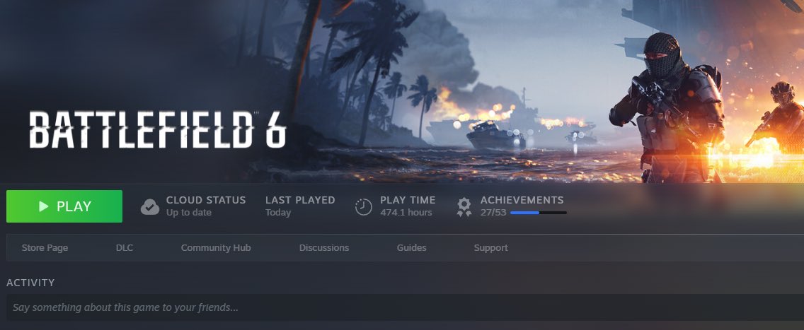 EchoFrog's tweet photo. @DANNYonPC Does it have problems? Yes 
Is it a good battlefield game ? Yep
Compared to 2042. 5 and even 1 this is the most played BF game for me next to 3 and 4 https://t.co/CTqGreyq6b