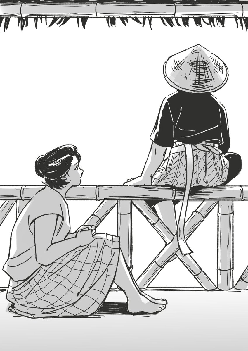 arsipmelokal_'s tweet photo. Ini OC² ku yang bukan bagian dari Melokal, tapi tetap bertema Nusantara. Lebih spesifiknya, terinspirasi/based of sebuah folklor masyarakat Bugis, Meong Palo Karellae 🌾🐈 https://t.co/kOkiNLbbVU