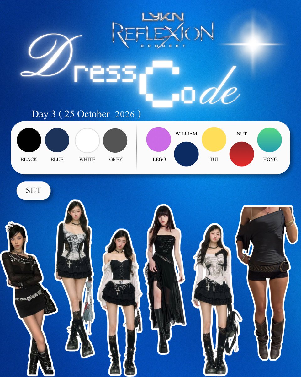 tt_thanthan's tweet photo. มาต่อ Dress code ideas 💡 ค่า
            • Day 3 

ไลค์ยูคนสวยคนหล่อแต่งตัวน่ารัก ๆ ไปเจอไลแคนกันนะค้าบ 🪷⭐️ ( มีต่อใต้โพส )

{ ไม่มี d2 เพราะ dress code คือ สะท้อนความเปนตัวเอง แต่งอย่างไรก็ได้ให้เป็นตัวเองนะคะ . .🩷 }

#LYKNReflexionConcert
#LYKN https://t.co/RpLVVt7wql