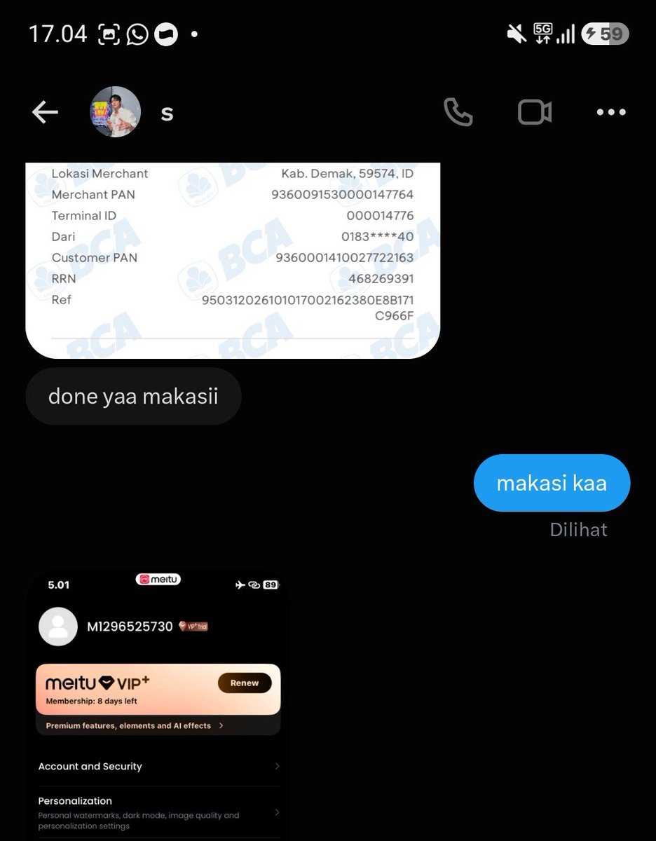 perymarkett's tweet photo. @fira_jokitugas vip+ 7d 8k aja kaka https://t.co/P6oGZ1eWgp