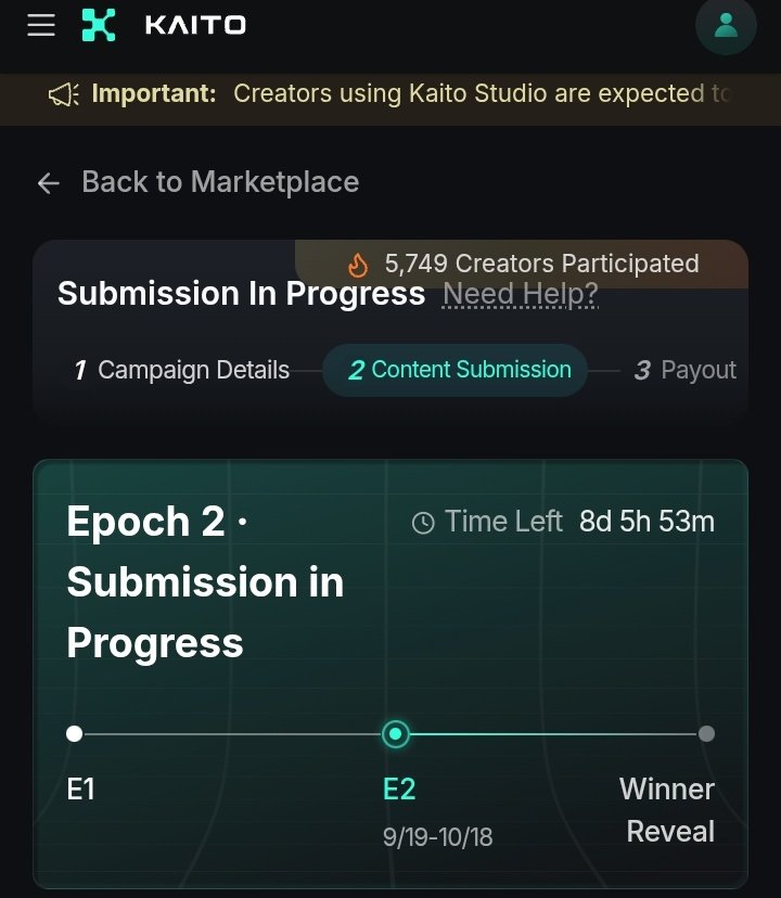 Hasibur74548341's tweet photo. 🔥 Turn your X (Twitter) posts into major rewards!

😱 Love sharing crypto insights or tech trends? The Kaito Epoch 2 Creator Campaign is officially LIVE, and it's your time to shine! By simply doing what you love, you can climb the leaderboard and showcase your market mindshare. 
💥🔥

💡 How it works in 3 easy steps:
• Link: Connect your X account to Kaito.

• Post: Share your best tech/crypto content (up to 10 posts this epoch).

• Rank: Kaito’s Mindshare Algorithm counts your top 6 highest-scoring posts toward your final rank!

⏰ The clock is ticking!
You have until October 18th to secure your spot. The more quality content you put out, the higher your chances of winning. Do not sit on the sidelines! 👇

🔗 Join the campaign now: 

https://t.co/zx7kSg9dkZ

#KaitoEpoch2 #Web3Creators #CryptoMindshare #EarnRewards
#Axis