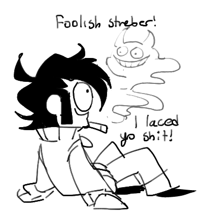 Mxrtyrdxm's tweet photo. My headcanon
 #spookymonth https://t.co/L87D3xv1u2