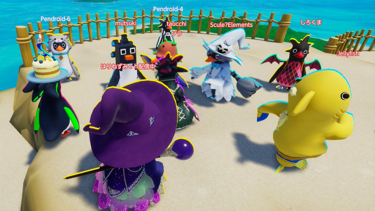 sculehari's tweet photo. また遊びましょー！
#スキュハリラジオ　#ファスペン　faaastpenguin　ファーストペンギン https://t.co/d7KsBvpRNn