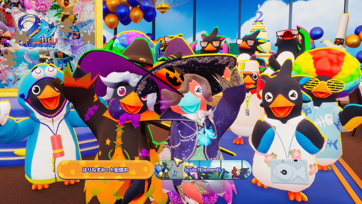 sculehari's tweet photo. また遊びましょー！
#スキュハリラジオ　#ファスペン　faaastpenguin　ファーストペンギン https://t.co/d7KsBvpRNn