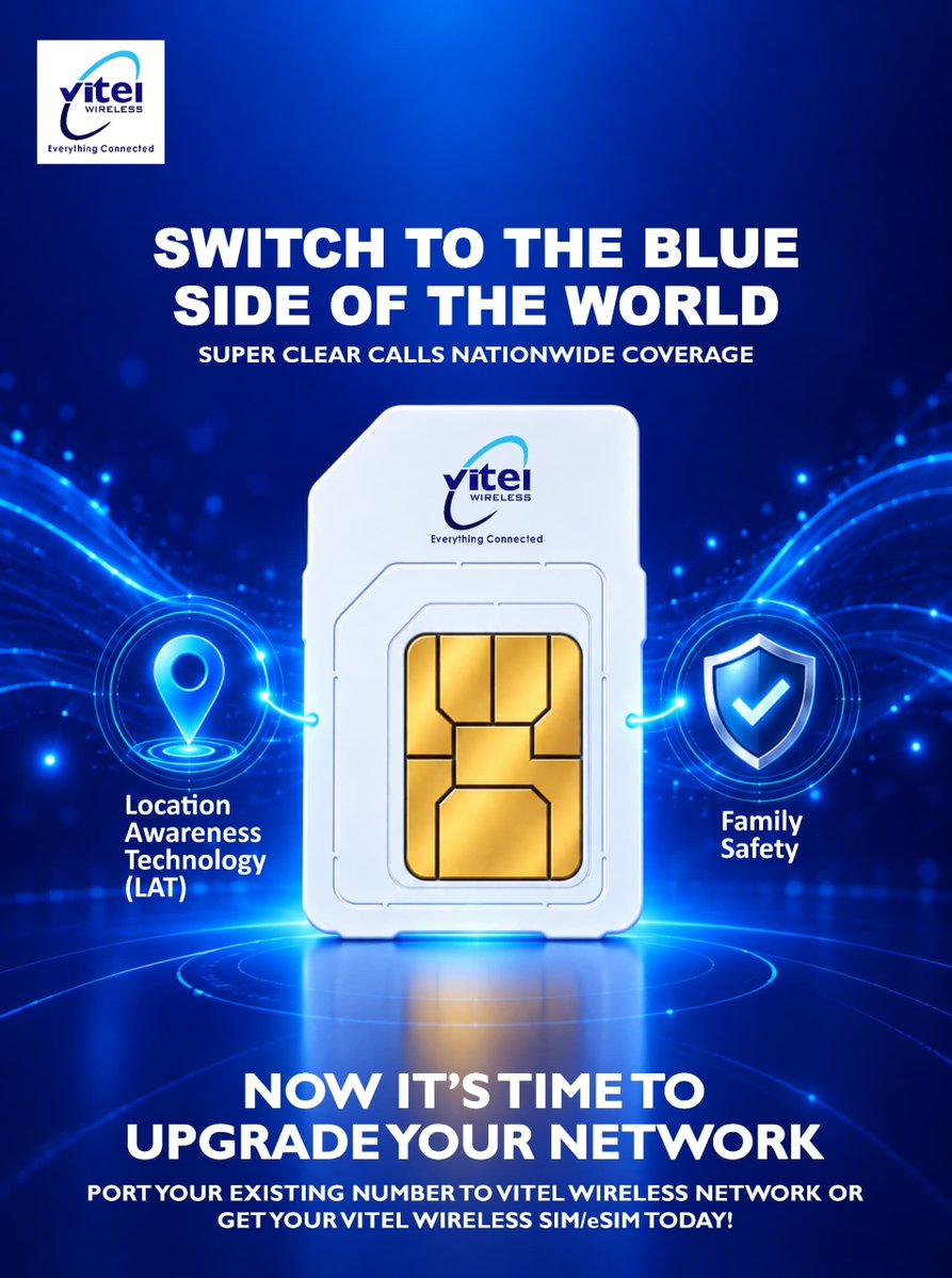 Lord_Shomuyz's tweet photo. Switch to the bluey side of the world.

@Vitelwirelessng  gives u #CrystalClearCalls, #SeamlessSMS, #DataWeyNoDeyExpire  d SIM comes with Family Safety using #LAT #SecureMe also their Devices, Bluey Smart (Router that turns ur TV to SmarttTv) Bluey+ (MiFI with Powerbank). https://t.co/MFBggTesI8