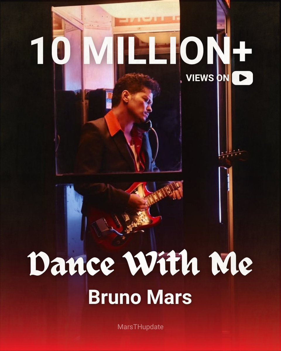 marsTHupdate's tweet photo. 📈 MV "Dance With Me" มียอดชมทะลุ 10 ล้านวิวใน Youtube แล้ว

โดยเพลงนี้อยู่แทร็กที่ 9 จากอัลบั้ม The Romantic ซิงเกิลที่ 3 ต่อจาก I Just Might และ Risk It All และได้ Karol G มาเป็นนางเอก MV

รับชม MV Dance With Me ได้ที่นี่ 👇🏻
https://t.co/O86TZn8Eek

#DanceWithMe #BrunoMars https://t.co/dwi3XDCVTw