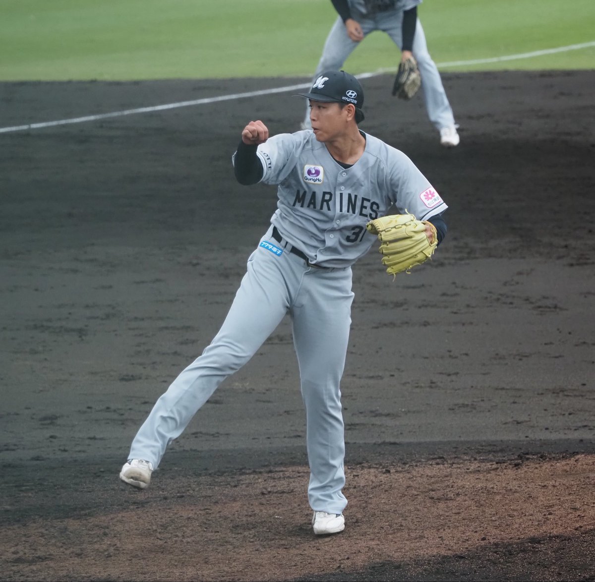 ochibi_photo's tweet photo. 本日の大谷くん！
三振も取れて本当に良かった！！
ストレートも球速出てたみたいですね👍
投げる度に良くなっていくから楽しみ！

 #大谷輝龍 #chibalotte #千葉ロッテマリーンズ https://t.co/Ejs39Ar6NZ