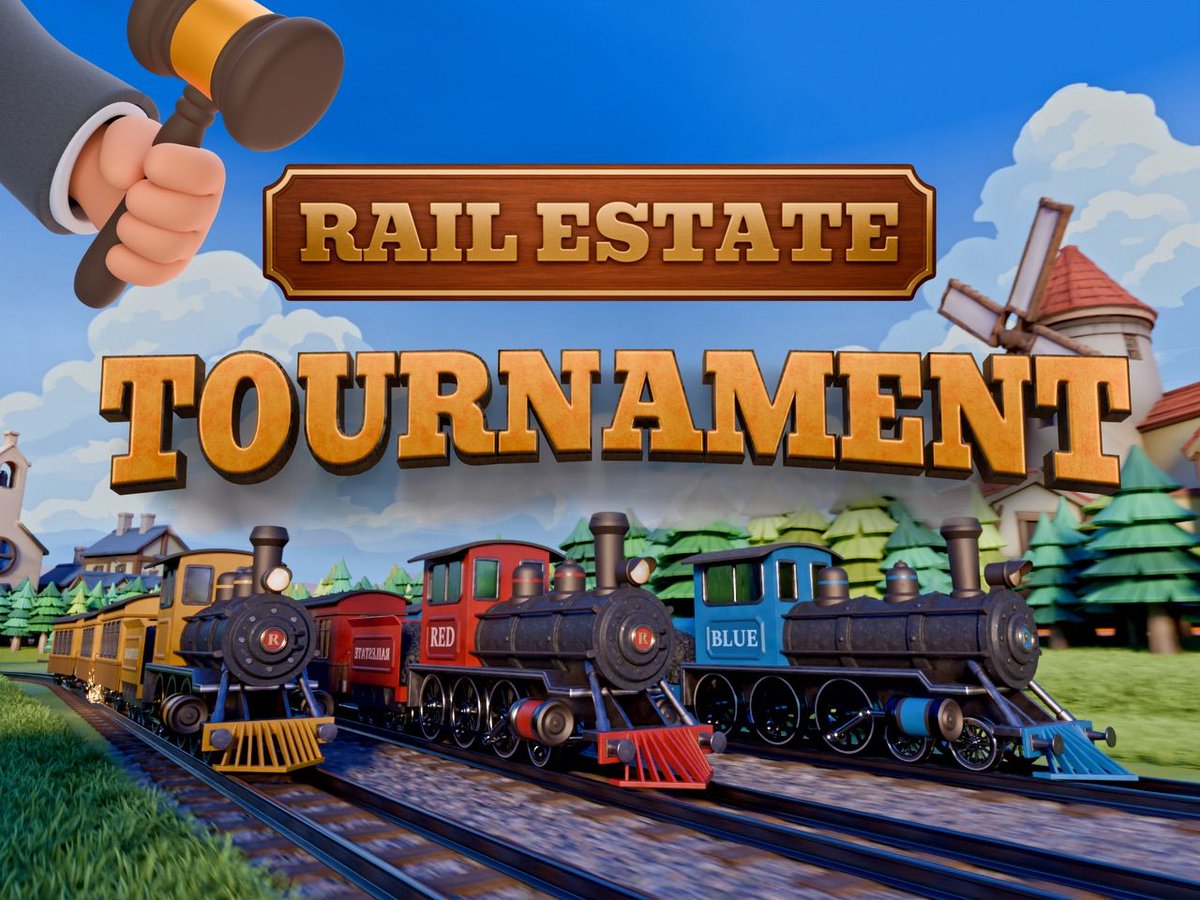 masterhellish's tweet photo. The official Rail Estate Tournament is happening October 14th! I'm hosting it live on my channel, and there is up to €100 to be won. You must own the full game to enter.

Sign up before October 12th: https://t.co/RzbisWEEnu https://t.co/TkaTzRod8W