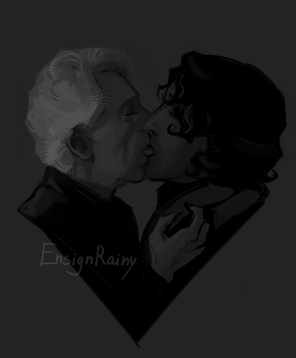 EnsignRainy's tweet photo. I've drawn my fave ships from iwtv and I'm gonna be posting one a day!

(all of them are redraws of the kisses that totally happened in those scenes)

1/3

here come #devilsminion https://t.co/pNK979ZNKI